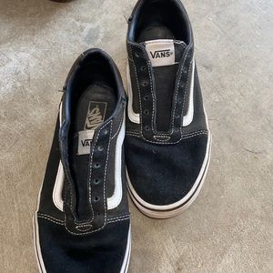 Black old school vans
